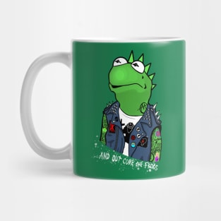 And out come the frogs Mug